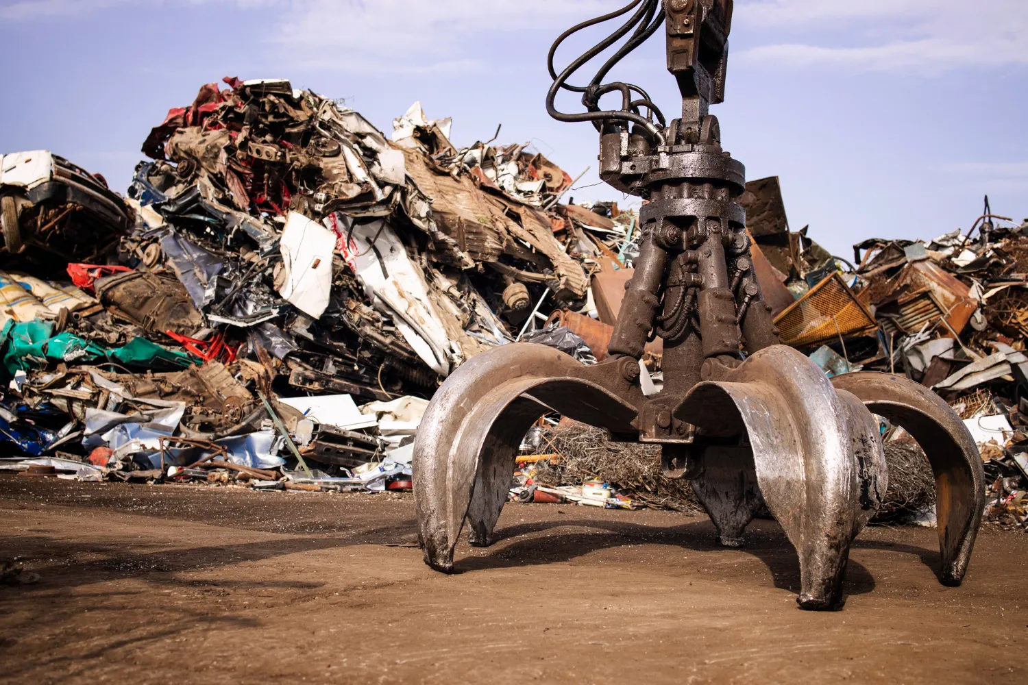 Metal compactado e industrial